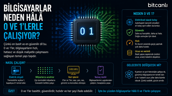 Bilgisayarlar Neden Hâlâ 0 ve 1'lerle Çalışıyor?